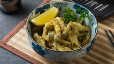 Shimeji empanado crocante 