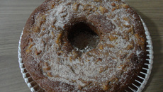 Bolo light de maçã