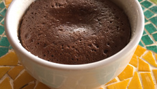 Souflé de chocolate