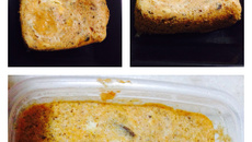 Souflé de sardinha em micro-ondas