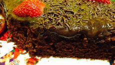 Bolo de chocolate delícia