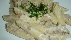 Macarrão ao molho de queijo