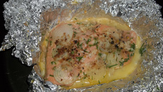 Salmão ao molho de laranja - muito fácil