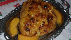 Picanha suína com molho de mostarda