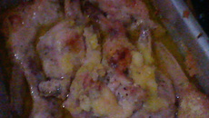 Frango assado à lá pizza