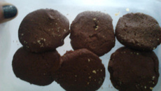 Biscoito fácil de chocolate