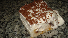 Meu pavê de coco e chocolate