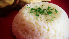 Arroz com leite de coco