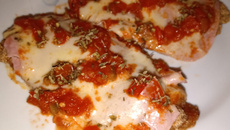 Filé de frango empanado 