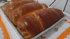 Pão caseiro da Cláudia