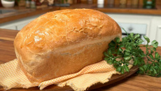 Pão de forma caseiro