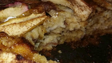 Torta de maçã sem glúten