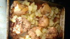 Frango ao forno