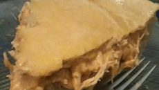 Empadão de frango com catupiry