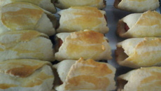 Enroladinho de salsichas