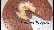 Bolo chocolate com beijinho expresso