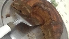 Bolo de banana integral