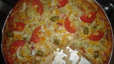 Pizza suculenta