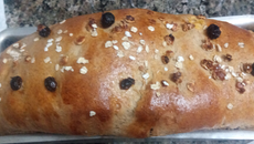 Pão de iogurte e grãos