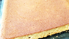 Bolo integral de batata doce