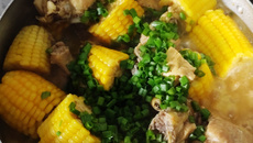 Frango com milho verde