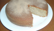 Bolo de banana fofinho