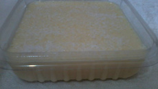 Mousse de abacaxi com coco