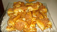 Bolo salgado de atum