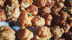 Bolinho de arroz integral