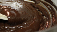 Mousse de chocolate ao Rum