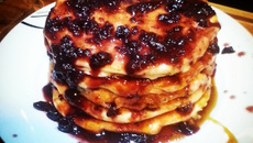 Blueberry pancake