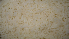 Arroz rápido desfiado