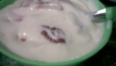 Morango ao creme delicado