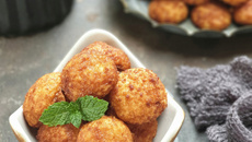 Bolinho de Batata com Philadelphia