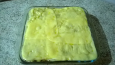 Escondidinho de carne moída