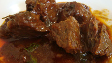 Carne com Cerveja Preta