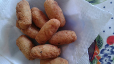 Croquete de chuchu