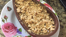 Ovo de Colher: Doce de Leite com Paçoca