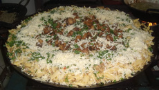 Macarronada no arado