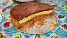 Torta mousse de maracujá