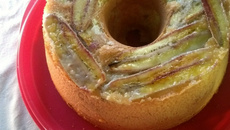 Bolo de banana sem fermento