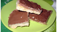 Quadrados de chocolate