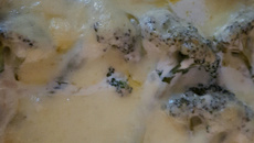 Brócolis gratinado
