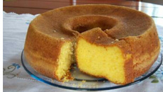 Bolo de milharina perfeito