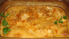 Frango ensopado na cerveja