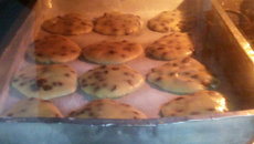 Cookies com gotas de chocolate (receita simples e fácil)