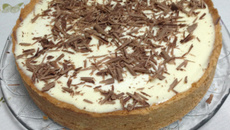 Torta de chocolate e limão