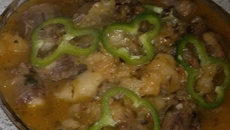 Rabada com macaxeira