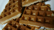 Waffle saboroso