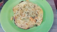 Omelete super saudável de legumes